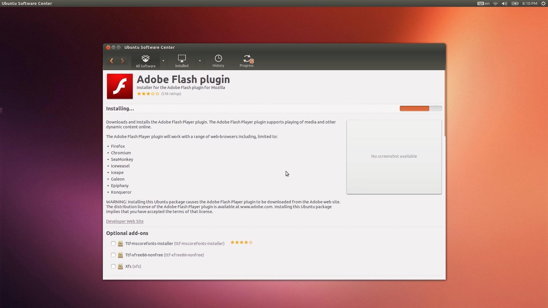 Install Adobe Flash Player Linux Terminal Colors Mac