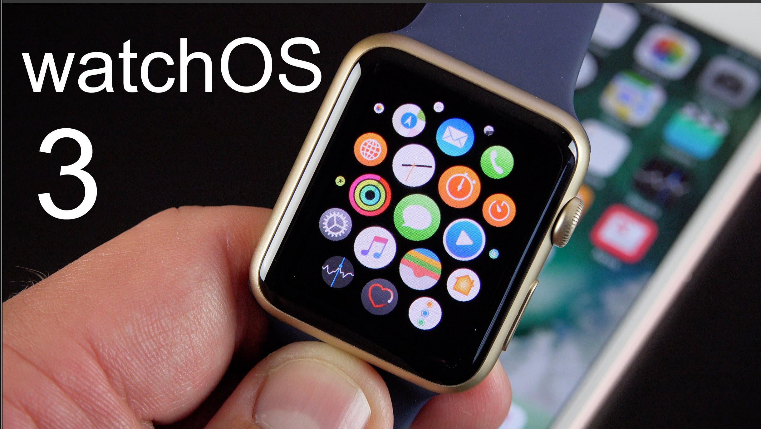 Как установить watch os 3 на apple watch