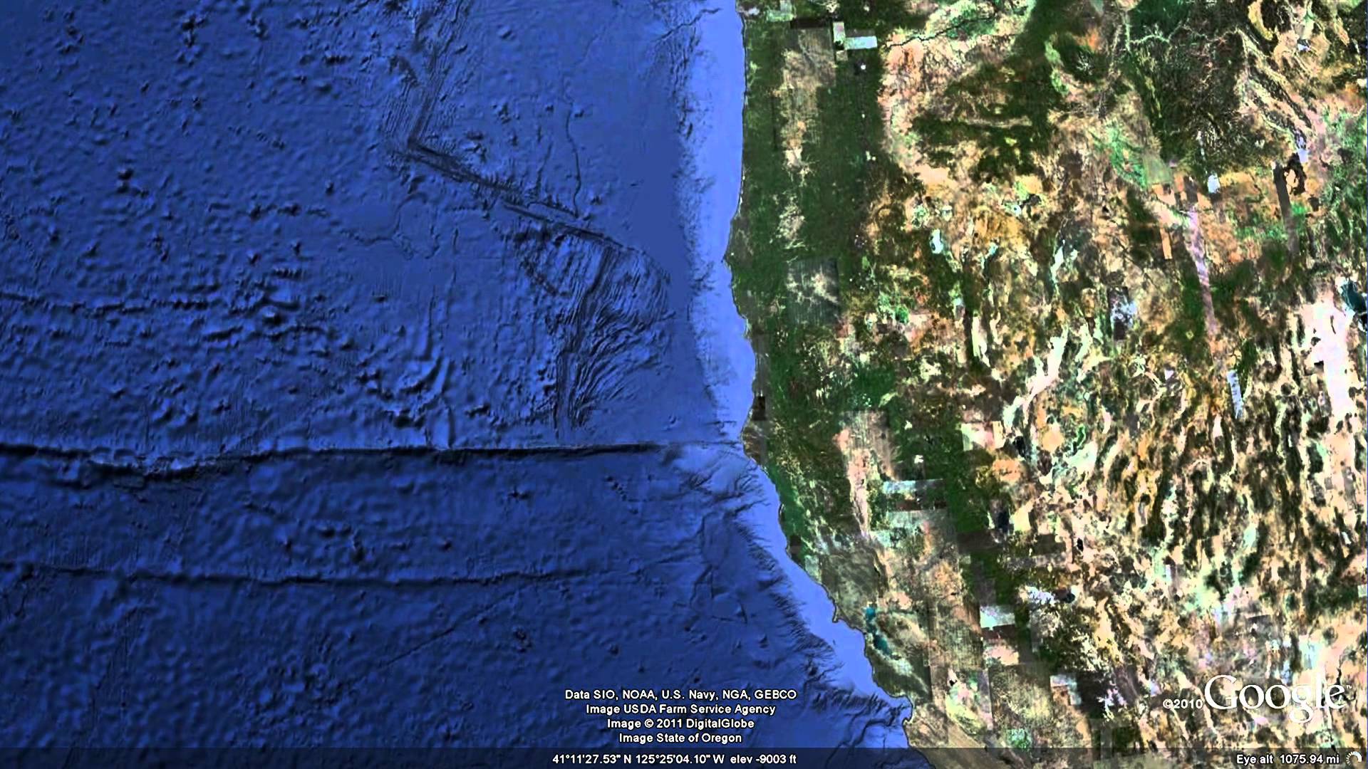 New Seafloor In Google Earth Tour