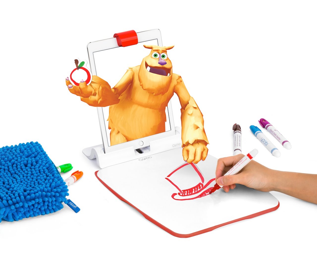 Create set. Osmo Monster Creative Set. Osmo планшет для рисования. Осмо игра. Осмо креатив сет with Monster game.