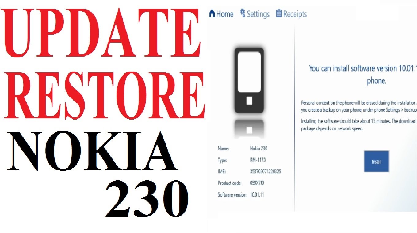 download nokia software recovery