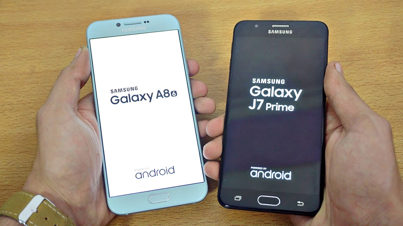 speed iphone test 6 tool (4K) J7 vs Galaxy Samsung (2016) Speed A8 Test!  Prime