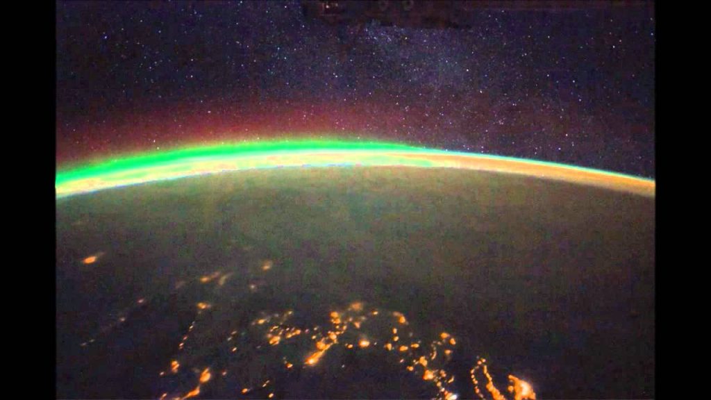 iss view of earth at night