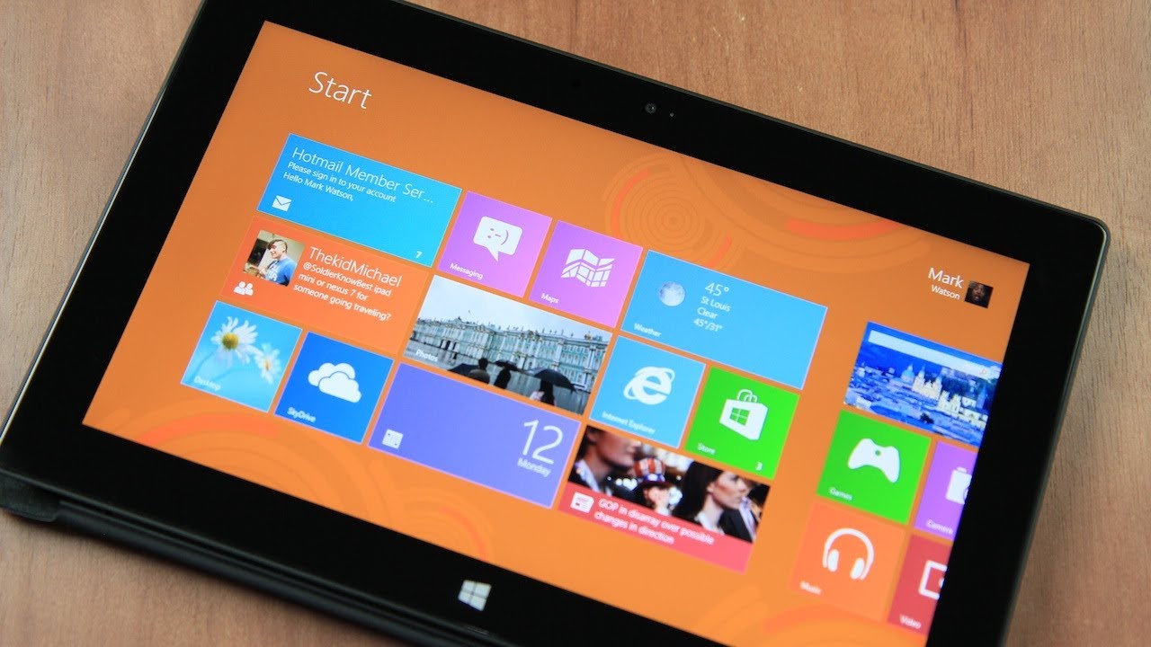 Microsoft Surface Tablet Review