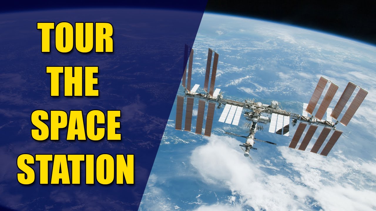 NASA Tour of The International Space Station - ISS Look Inside the ISS