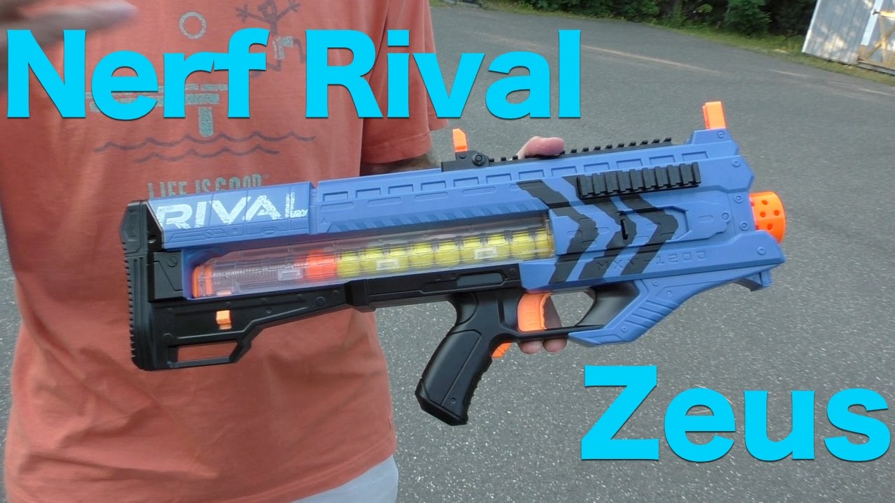 Nerf Rival Zeus Blaster MXV-1200, Full Hands-on Review