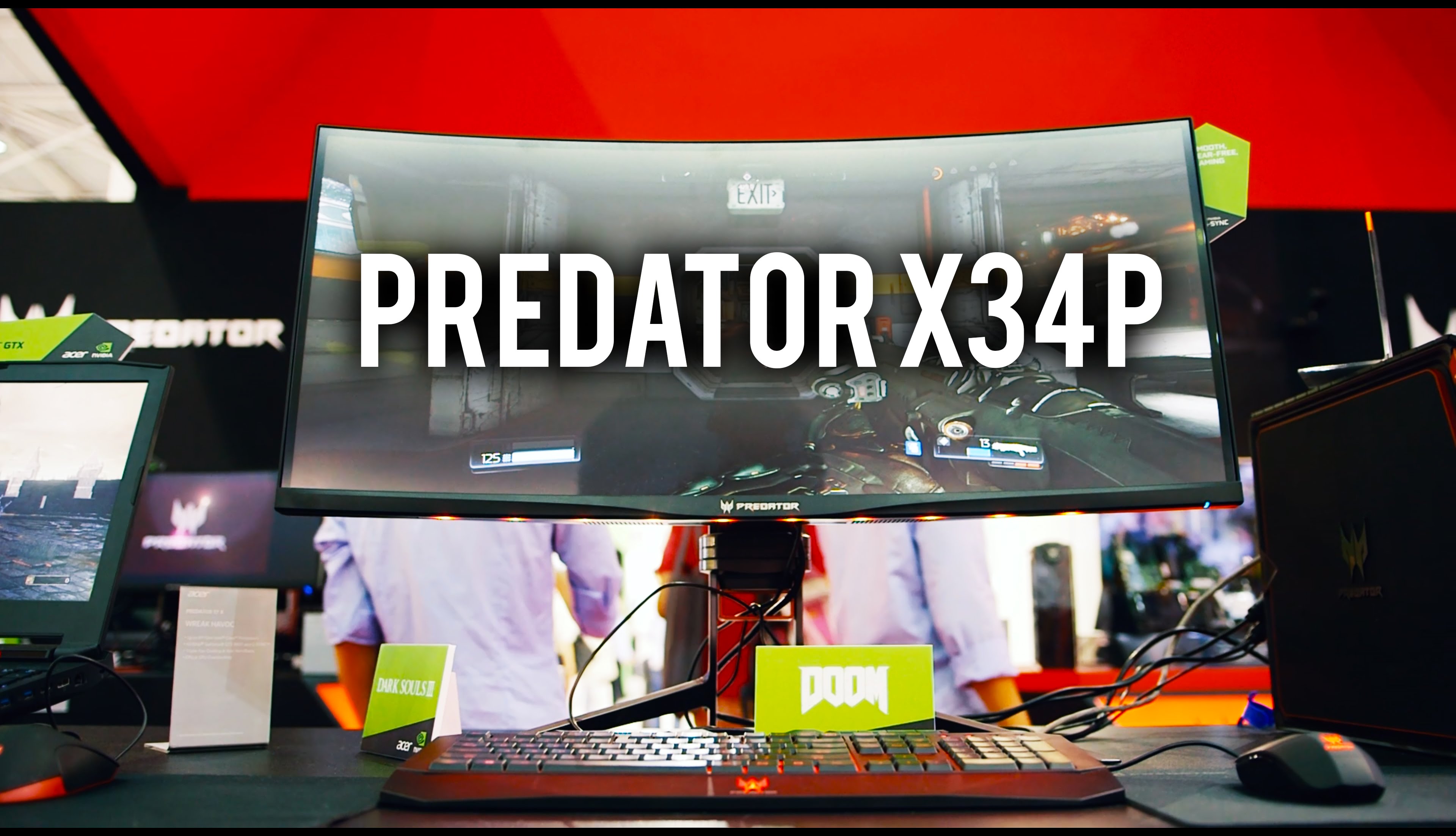 P review. Acer Predator x34p обзор.