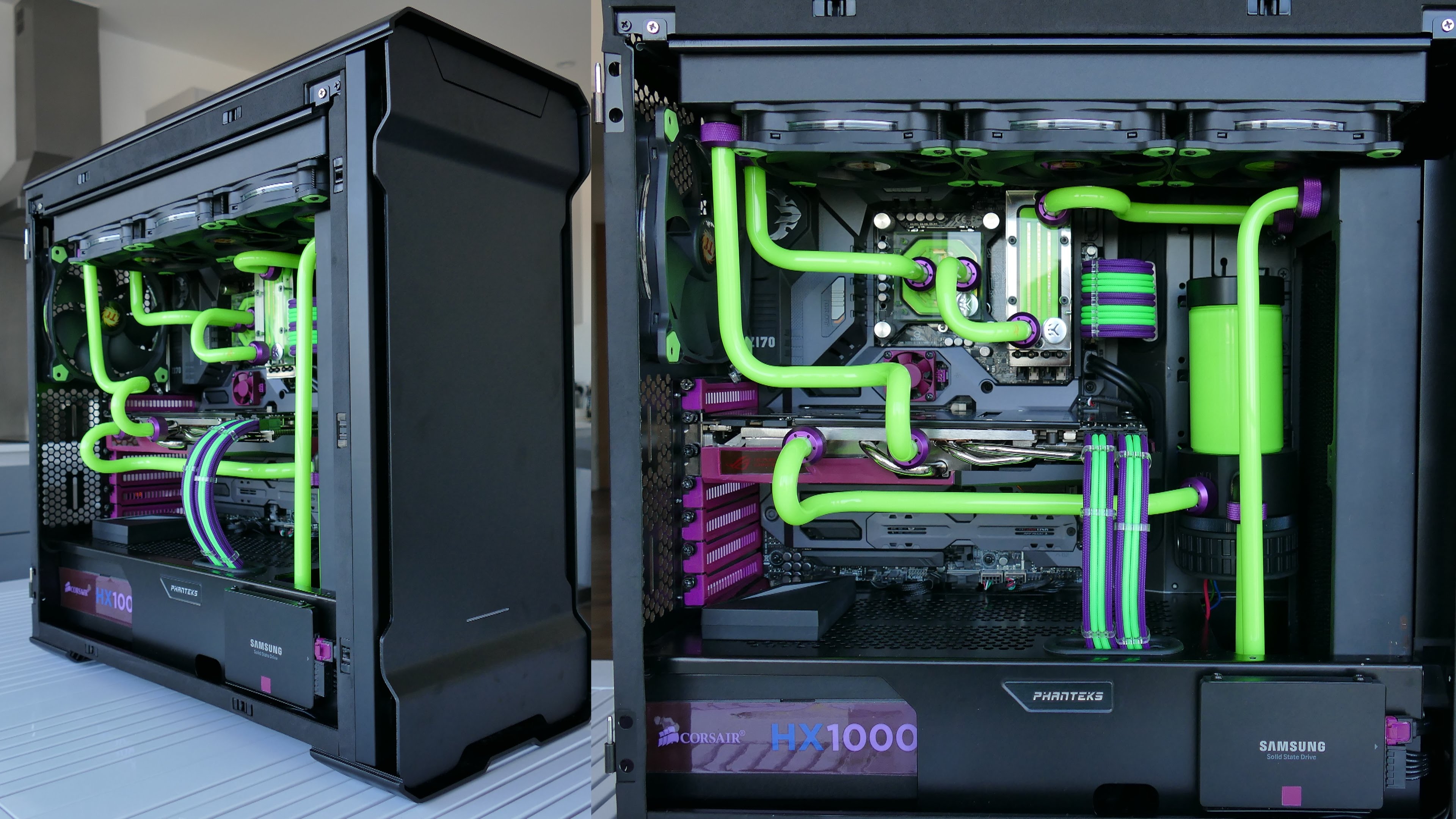 Wars компьютер. Сборка ПК. Внутренности ПК. Phanteks Evolv x watercooling System. СЖО текстура.