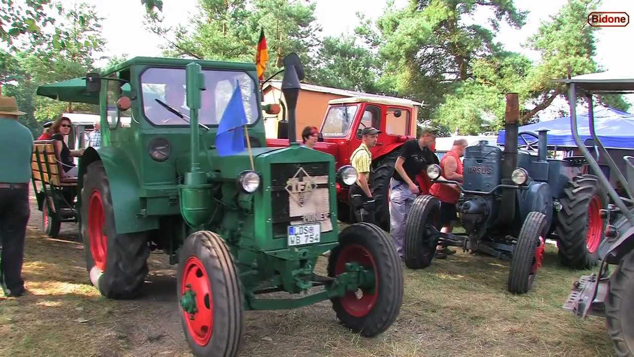 Traktoren-Treffen Lindena 2012 2/3 - Tractor Show - Lanz Bulldog, John ...