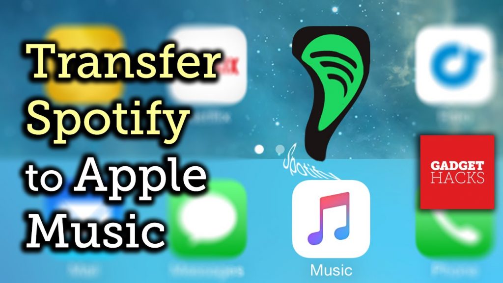 how to convert spotify playlists to apple music