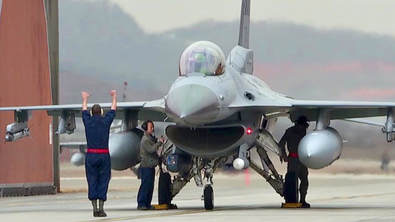 USAF F-16 Fighting Falcons Operations @ Osan Air Base, South Korea