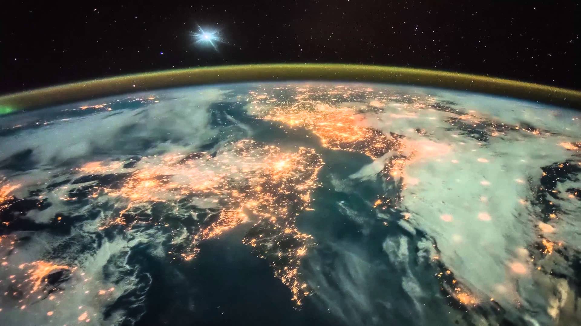 Earth From Space Nasa Time Lapse Wonderful World 4K