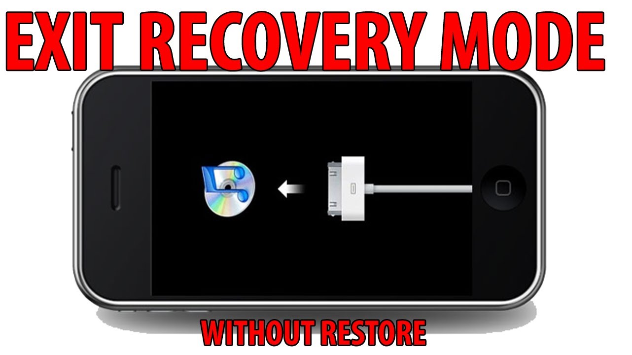 Recovery mode. Iphone exit. Unable to exit restore Mode..