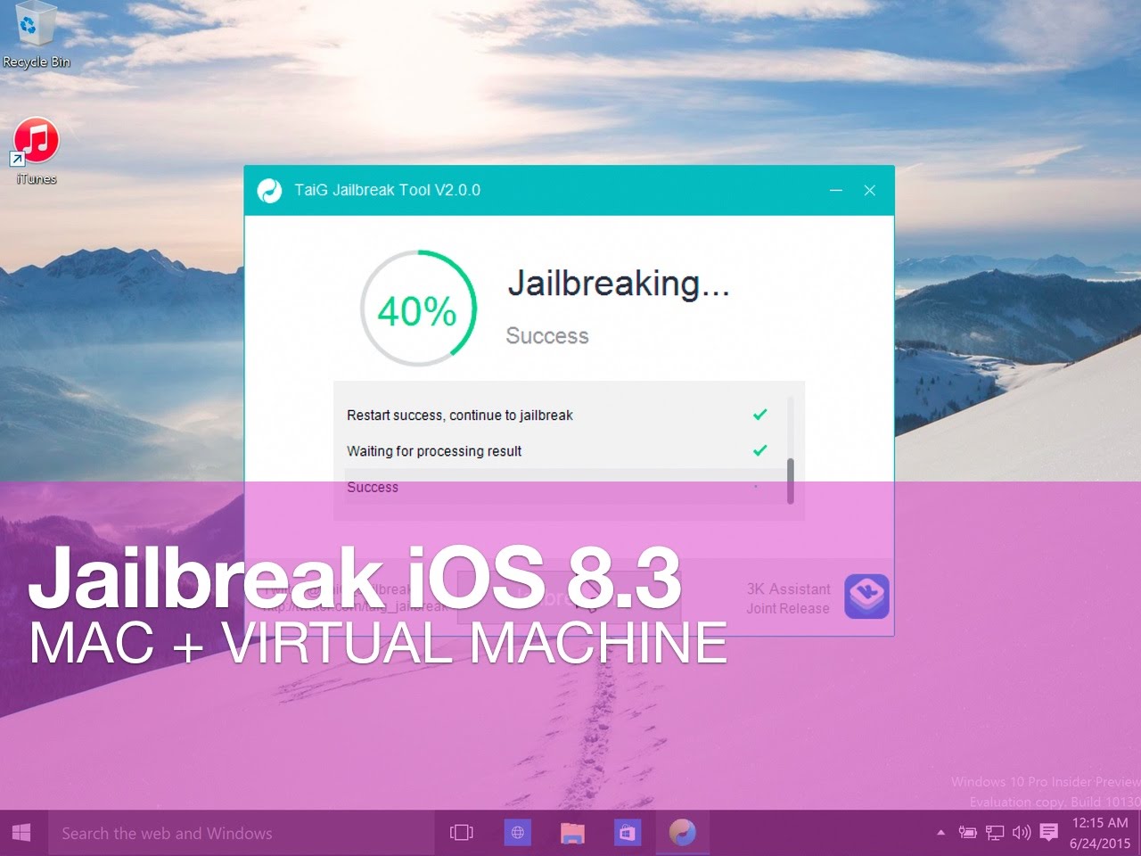 Taig Jailbreak For Mac