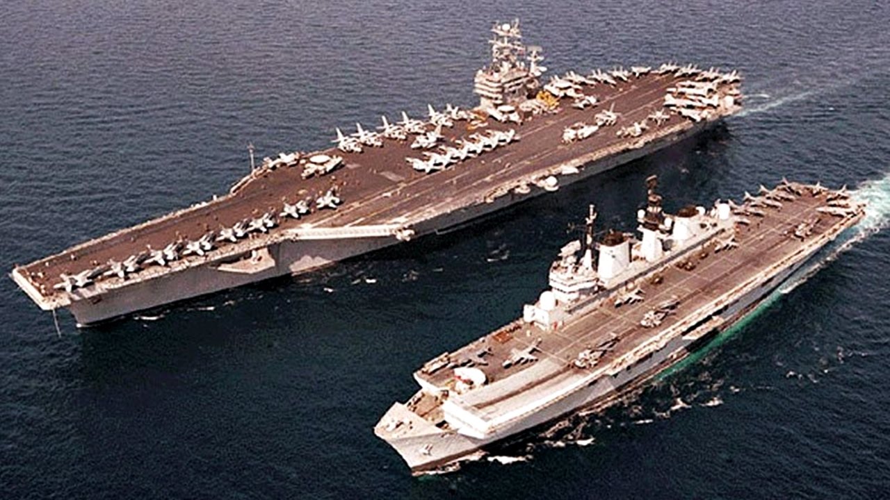 The 2 Best Aircraft Carriers of the U.S. and Russian Navy | Nimitz ...