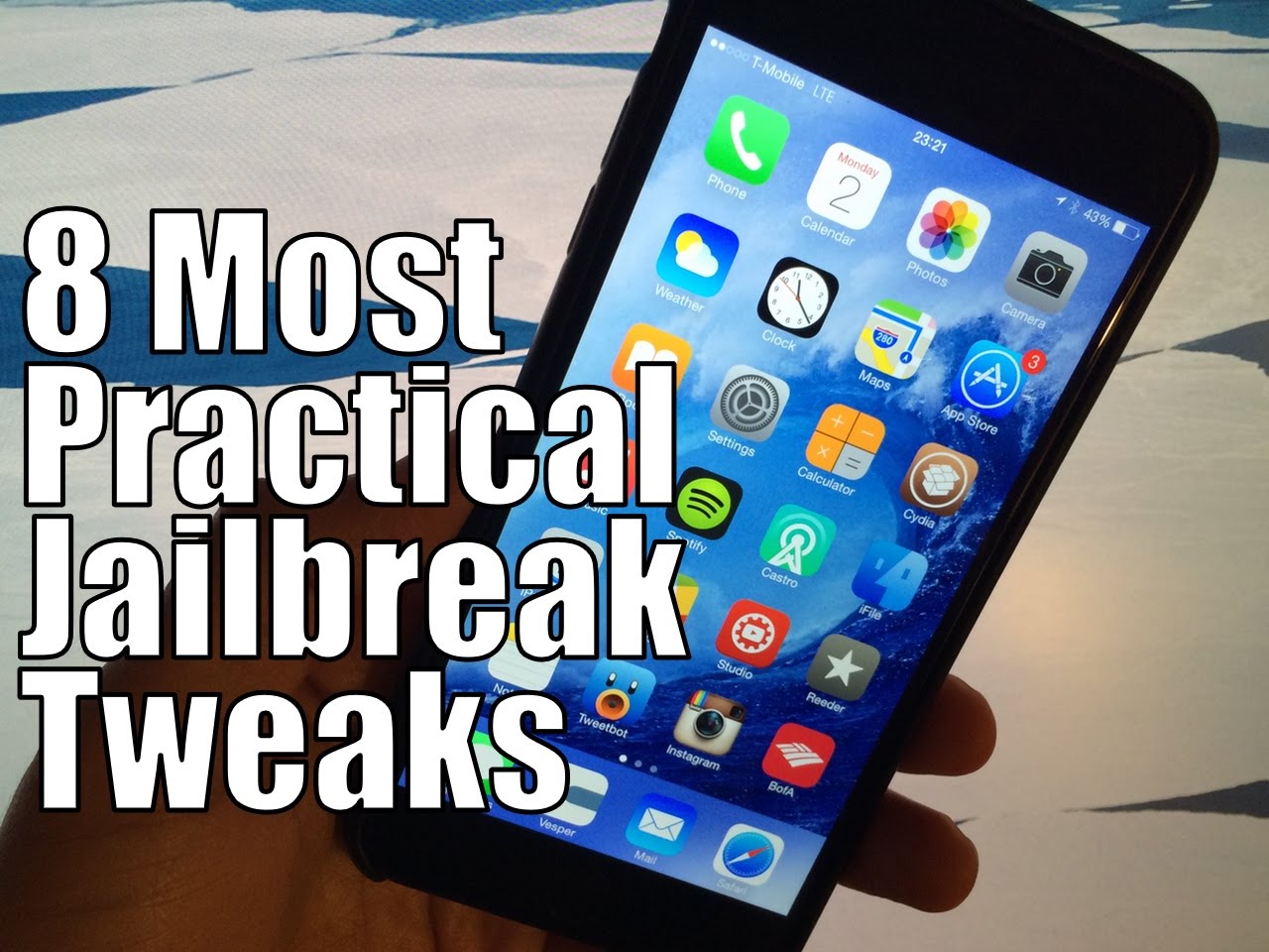 Many 8. Jailbreak tweaks. Iphone se Jailbreak. I8 Jailbreak. Most practical.