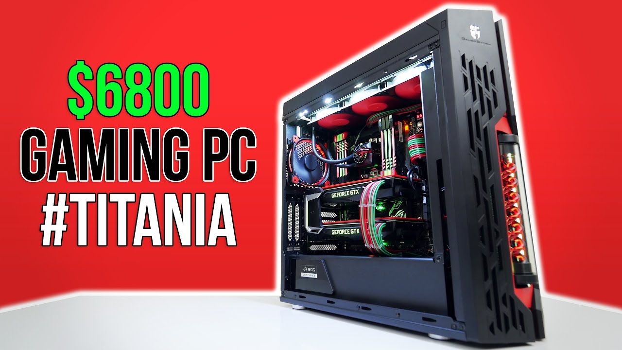 $6800 Ultimate Gaming PC | Time Lapse Build