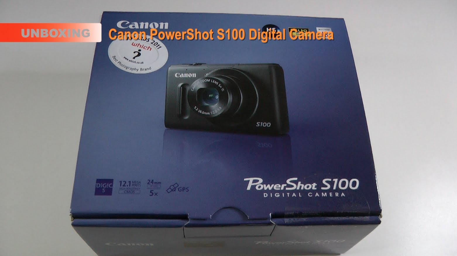 Canon powershot s100