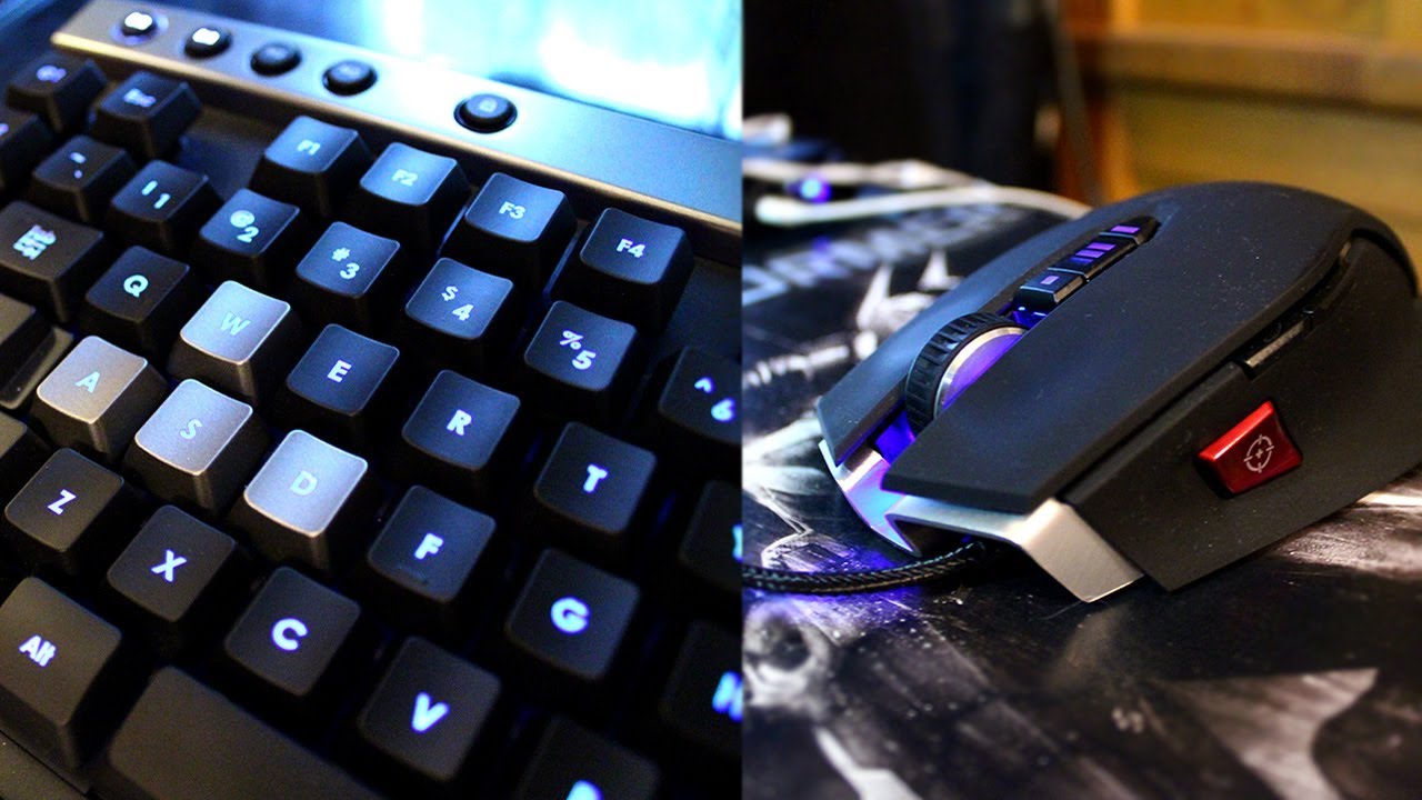 Corsair Raptor K40 & Corsair Vengeance M65 Gaming Mouse | Review & Overview