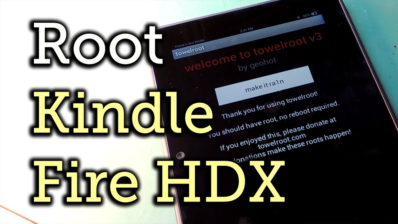 amazon fire hd 8 root