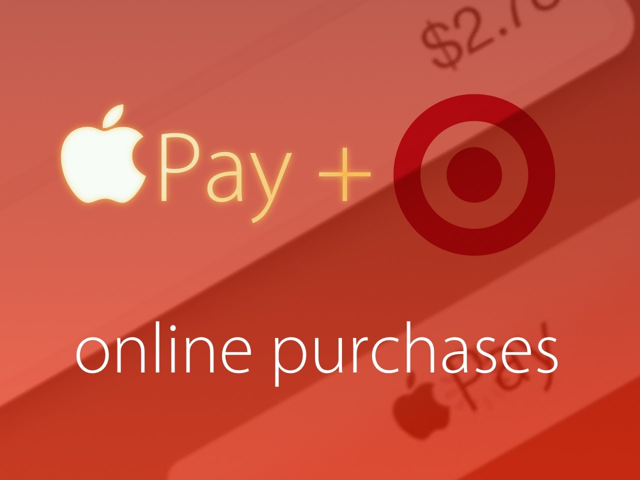 Target application. Apple pay. The targeting of Apple.