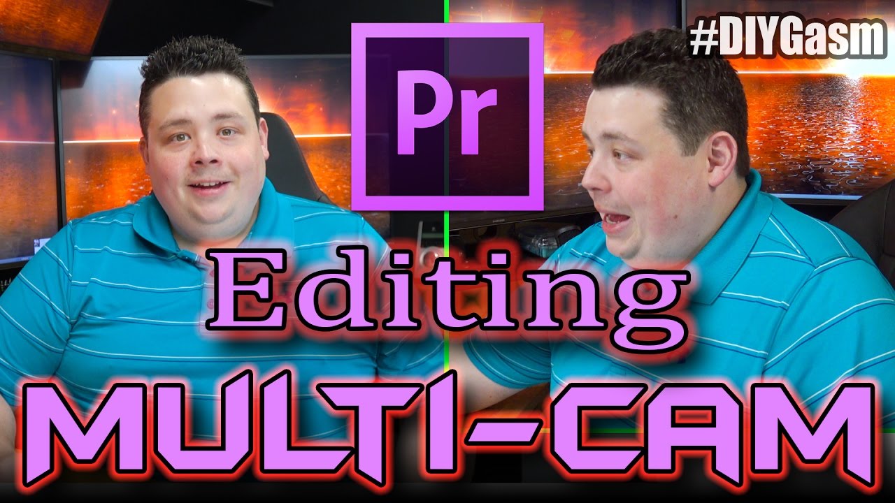 How to edit Multi Camera footage quickly in Adobe Premiere Tutorial