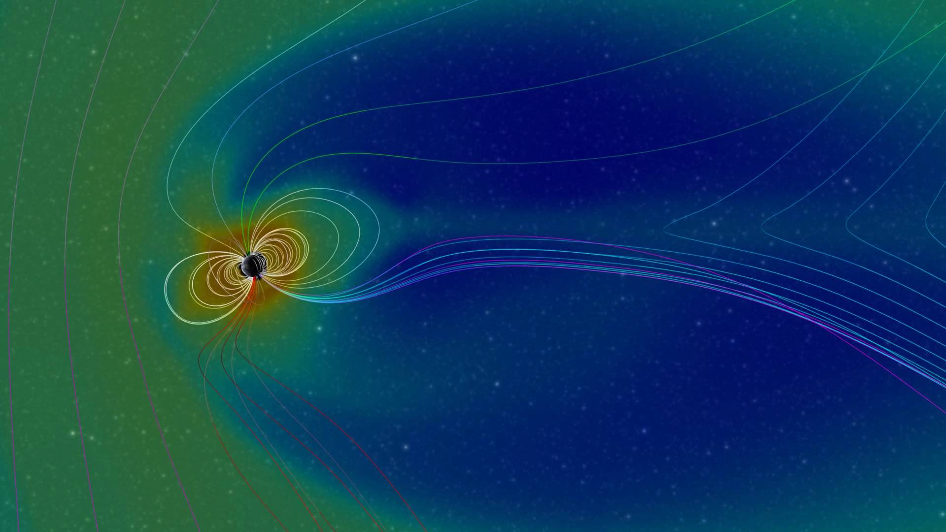 Магнитное поле земли защищает от космического излучения. Планета земля магнитосфера. Магнитосфера земли. Магнито сфера земли. Земная магнитосфера.